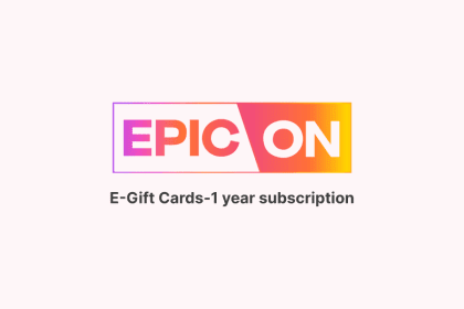 Epic On  E-Gift Cards-1 year subscription