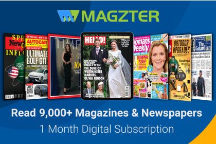 1-Month Magzter GOLD Subscription – Read 9,000+ Magazines & Newspapers UK