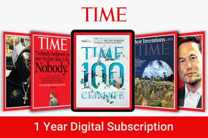 Time – 1 Year Subscription UK